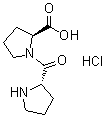 L-Prolyl-L-proline monohydrochloride molecular structure (CAS 76932-06-4)