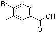 structure of CAS# 7697-28-1, 4-Bromo-3-methylbenzoic acid;3-Methyl-4-bromobenzoic acid