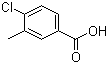 4-Chloro-3-methylbenzoic acid molecular structure (CAS 7697-29-2)