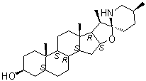 Tomatidin molecular structure (CAS 77-59-8)