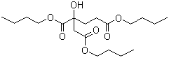 柠檬酸三丁酯分子结构 (CAS 77-94-1)