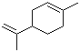 (+/-)-1-甲基-4-(1-甲基乙烯基)环己烯分子结构 (CAS 7705-14-8)