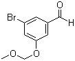 3-Bromo-5-(methoxymethoxy)benzaldehyde molecular structure (CAS 770718-89-3)