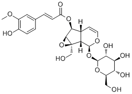 6-Feruloylcatalpol molecular structure (CAS 770721-33-0)