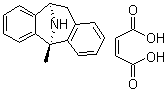 结构式 CAS# 77086-22-7, 马来酸地佐环平