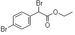 alpha,4-Dibromobenzeneacetic acid ethyl ester molecular structure (CAS 77143-76-1)