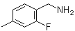 structure of CAS# 771573-01-4, 2-Fluoro-4-methylbenzenemethanamine;2-Fluoro-4-methylbenzylamine