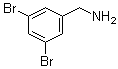 结构式 CAS# 771580-86-0, 3,5-二溴苯甲胺