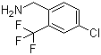 4-Chloro-2-trifluoromethylbenzylamine molecular structure (CAS 771583-81-4)