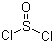 Thionyl chloride molecular structure (CAS 7719-09-7)