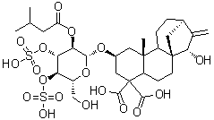 羧基苍术苷分子结构 (CAS 77228-71-8)