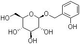2-Hydroxybenzyl beta-D-glucopyranoside molecular structure (CAS 7724-09-6)