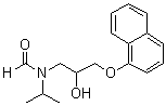 N-Formylpropranolol molecular structure (CAS 77252-87-0)