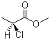 结构式 CAS# 77287-29-7, (R)-(+)-2-氯丙酸甲酯