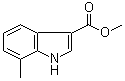 structure of CAS# 773134-49-9, 7-Methyl-1H-indole-3-carboxylic acid methyl ester