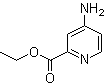 结构式 CAS# 773140-43-5, 4-氨基-2-吡啶羧酸乙酯