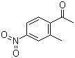 structure of CAS# 77344-68-4, 2'-Methyl-4'-nitroacetophenone;1-(2-Methyl-4-nitrophenyl)ethanone