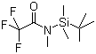 structure of CAS# 77377-52-7, N-(tert-Butyldimethylsilyl)-N-methyl-trifluoroacetamide;N-methyl-N-(t-butyldimethylsilyl)trifluoroacetamide; MTBSTFA