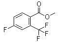 5-氟-2-三氟甲基苯甲酸甲酯分子结构 (CAS 773873-90-8)