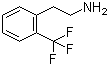 2-(三氟甲基)苯乙胺分子结构 (CAS 774-18-5)