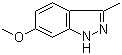 6-甲氧基-3-甲基-1H-吲唑分子结构 (CAS 7746-29-4)