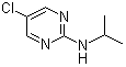 5-氯-N-(1-甲基乙基)-2-嘧啶胺分子结构 (CAS 77476-96-1)