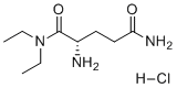 L-Glutamine Diethylamide Hydrochloride molecular structure (CAS 77529-90-9)