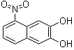 结构式 CAS# 77542-54-2, 5-硝基-2,3-萘二酚