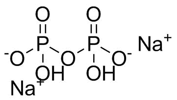 焦磷酸二氢二钠分子结构 (CAS 7758-16-9)