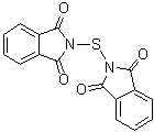structure of CAS# 7764-29-6, N,N'-Thiobisphthalimide;N,N'-Thiodiphthalimide; NSC 75099