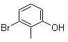 3-Bromo-2-methylphenol molecular structure (CAS 7766-23-6)