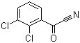 structure of CAS# 77668-42-9, 2,3-Dichlorobenzoylcyanide ;(2,3-Dichlorophenyl)oxoacetonitrile