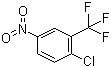 structure of CAS# 777-37-7, 2-Chloro-5-nitrobenzotrifluoride;2-Chloro-5-nitro-alpha,alpha,alpha-trifluorotoluene; 4-Nitro-2-(trifluoromethyl)chlorobenzene; 1-Chloro-4-nitro-2-(trifluoromethyl)-benzene