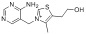 Desmethylthiamine molecular structure (CAS 7771-57-5)