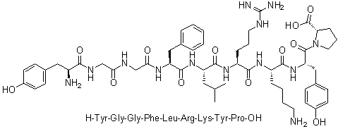 beta-Neoendorphin (pig) molecular structure (CAS 77739-21-0)