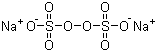 过硫酸钠分子结构 (CAS 7775-27-1)