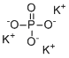 Potassium phosphate molecular structure (CAS 7778-53-2)