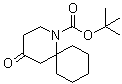 结构式 CAS# 778647-35-1, 4-氧代-1-氮杂螺[5.5]十一烷-1-羧酸叔丁酯