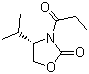 (S)-(+)-4-Isopropyl-3-propionyl-2-oxazolidinone molecular structure (CAS 77877-19-1)