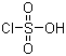 结构式 CAS# 7790-94-5, 氯磺酸