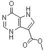 4,5-二氢-4-氧代-1H-吡咯并[3,2-d]嘧啶-7-羧酸甲酯分子结构 (CAS 779326-74-8)
