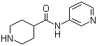N-(Pyridin-3-yl)piperidine-4-carboxamide molecular structure (CAS 779999-14-3)