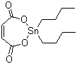 二丁基马来酸锡分子结构 (CAS 78-04-6)