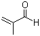 structure of CAS# 78-85-3, Methacrolein;2-Methyl-2-propenal; 2-Methylacrolein; Isobutenal; Methacrylaldehyde