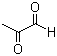 丙酮醛分子结构 (CAS 78-98-8)