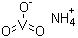 Ammonium metavanadate molecular structure (CAS 7803-55-6)