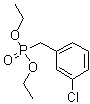structure of CAS# 78055-64-8, (3-Chlorobenzyl)phosphonic acid diethyl ester;Diethyl (3-chlorobenzyl)phosphonate