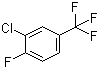structure of CAS# 78068-85-6, 3-Chloro-4-fluorobenzotrifluoride ;1-Chloro-2-fluoro-5-(trifluoromethyl)-benzene; 3-Chloro-4-fluoro-alpha,alpha,alpha-trifluorotoluene