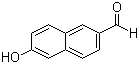 structure of CAS# 78119-82-1, 6-Hydroxy-2-naphthaldehyde