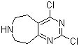 2,4-Dichloro-6,7,8,9-tetrahydro-5H-pyrimido[5,4-d]azepine molecular structure (CAS 781612-89-3)